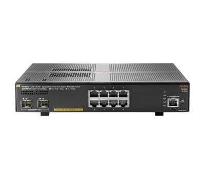 Коммутатор HP Aruba 2930F (8G PoE+, 2SFP+) (JL258A)